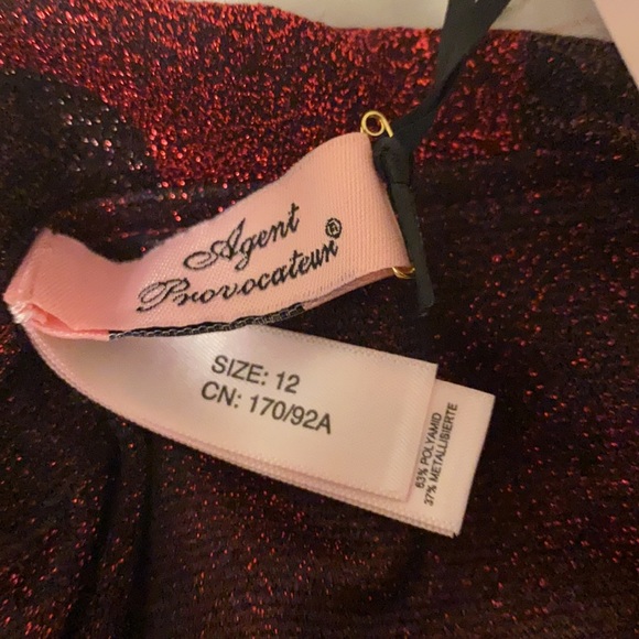 ♥️ Heart print Agent Provocateur Amour romper lingerie with original AP box - Picture 10 of 11